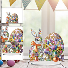 Load image into Gallery viewer, Acrylic Special Shape Flower Eggs Desktop Diamond Art Kits for Home Office Decor