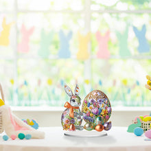 Load image into Gallery viewer, Acrylic Special Shape Flower Eggs Desktop Diamond Art Kits for Home Office Decor