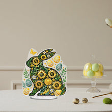 Load image into Gallery viewer, Acrylic Special Shape Flower Eggs Desktop Diamond Art Kits for Home Office Decor