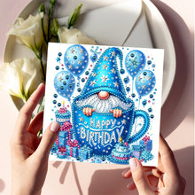Load image into Gallery viewer, 6Pcs Birthday Diamond Handmade Card Diamond Daily Wish Card for Adults Beginners