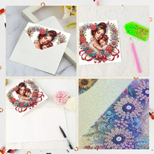 Load image into Gallery viewer, 6Pcs Birthday Diamond Handmade Card Diamond Daily Wish Card for Adults Beginners