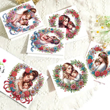 Load image into Gallery viewer, 6Pcs Birthday Diamond Handmade Card Diamond Daily Wish Card for Adults Beginners