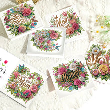 Load image into Gallery viewer, 6Pcs Birthday Diamond Handmade Card Diamond Daily Wish Card for Adults Beginners