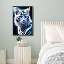 Load image into Gallery viewer, Diamond Painting - Full Round - Tabby White Cat (40*60CM)