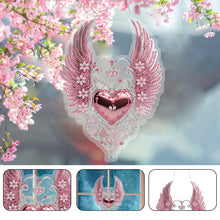 Load image into Gallery viewer, Acrylic Diamond Painting Hanging Pendant Rhinestone Diamond Art Window Pendants