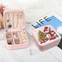 Load image into Gallery viewer, Special Shape Little Girl Diamond Art Organizer Box for Necklaces Earrings Rings