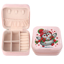 Load image into Gallery viewer, Special Shape Little Girl Diamond Art Organizer Box for Necklaces Earrings Rings
