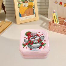 Load image into Gallery viewer, Special Shape Little Girl Diamond Art Organizer Box for Necklaces Earrings Rings