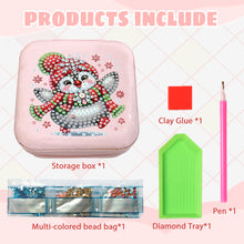 Load image into Gallery viewer, Special Shape Little Girl Diamond Art Organizer Box for Necklaces Earrings Rings