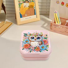 Load image into Gallery viewer, Special Shape Little Girl Diamond Art Organizer Box for Necklaces Earrings Rings