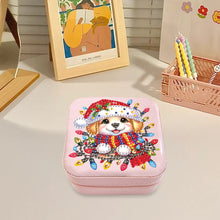 Load image into Gallery viewer, Special Shape Little Girl Diamond Art Organizer Box for Necklaces Earrings Rings