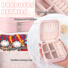 Load image into Gallery viewer, Special Shape Little Girl Diamond Art Organizer Box for Necklaces Earrings Rings