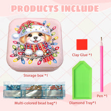 Load image into Gallery viewer, Special Shape Little Girl Diamond Art Organizer Box for Necklaces Earrings Rings