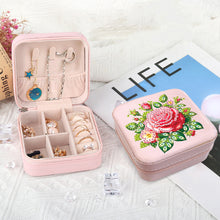 Load image into Gallery viewer, Special Shape Little Girl Diamond Art Organizer Box for Necklaces Earrings Rings