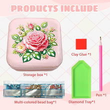 Load image into Gallery viewer, Special Shape Little Girl Diamond Art Organizer Box for Necklaces Earrings Rings