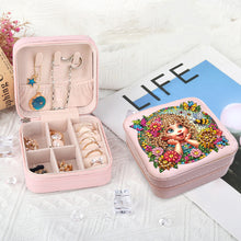 Load image into Gallery viewer, Special Shape Little Girl Diamond Art Organizer Box for Necklaces Earrings Rings