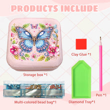 Load image into Gallery viewer, Special Shape Little Girl Diamond Art Organizer Box for Necklaces Earrings Rings