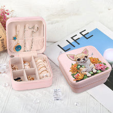 Load image into Gallery viewer, Special Shape Little Girl Diamond Art Organizer Box for Necklaces Earrings Rings