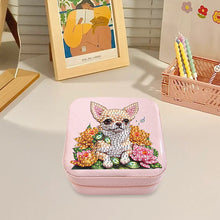 Load image into Gallery viewer, Special Shape Little Girl Diamond Art Organizer Box for Necklaces Earrings Rings