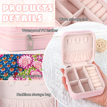 Load image into Gallery viewer, Special Shape Little Girl Diamond Art Organizer Box for Necklaces Earrings Rings