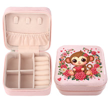 Load image into Gallery viewer, Special Shape Little Girl Diamond Art Organizer Box for Necklaces Earrings Rings