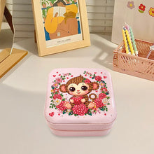 Load image into Gallery viewer, Special Shape Little Girl Diamond Art Organizer Box for Necklaces Earrings Rings