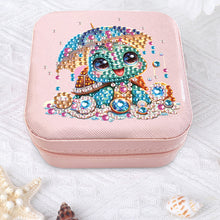 Load image into Gallery viewer, Special Shape Little Girl Diamond Art Organizer Box for Necklaces Earrings Rings