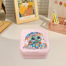 Load image into Gallery viewer, Special Shape Little Girl Diamond Art Organizer Box for Necklaces Earrings Rings