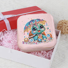 Load image into Gallery viewer, Special Shape Little Girl Diamond Art Organizer Box for Necklaces Earrings Rings