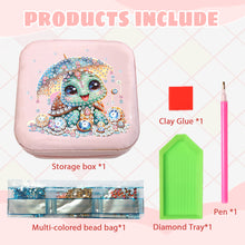 Load image into Gallery viewer, Special Shape Little Girl Diamond Art Organizer Box for Necklaces Earrings Rings