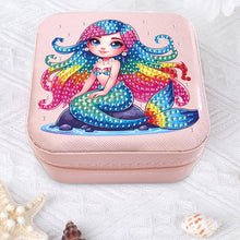 Load image into Gallery viewer, Special Shape Little Girl Diamond Art Organizer Box for Necklaces Earrings Rings