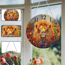 Load image into Gallery viewer, Acrylic Special Shape Animals 5D Diamond Painting Clock Art Craft for Home Decor