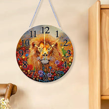 Load image into Gallery viewer, Acrylic Special Shape Animals 5D Diamond Painting Clock Art Craft for Home Decor
