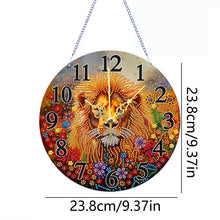 Load image into Gallery viewer, Acrylic Special Shape Animals 5D Diamond Painting Clock Art Craft for Home Decor