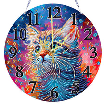 Load image into Gallery viewer, Acrylic Special Shape Animals 5D Diamond Painting Clock Art Craft for Home Decor
