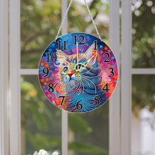 Load image into Gallery viewer, Acrylic Special Shape Animals 5D Diamond Painting Clock Art Craft for Home Decor