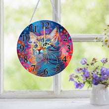 Load image into Gallery viewer, Acrylic Special Shape Animals 5D Diamond Painting Clock Art Craft for Home Decor