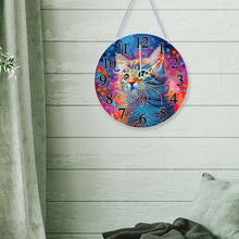 Load image into Gallery viewer, Acrylic Special Shape Animals 5D Diamond Painting Clock Art Craft for Home Decor