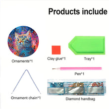 Load image into Gallery viewer, Acrylic Special Shape Animals 5D Diamond Painting Clock Art Craft for Home Decor
