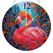 Load image into Gallery viewer, Acrylic Special Shape Animals 5D Diamond Painting Clock Art Craft for Home Decor