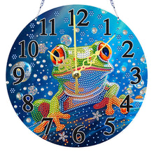 Load image into Gallery viewer, Acrylic Special Shape Animals 5D Diamond Painting Clock Art Craft for Home Decor