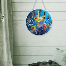 Load image into Gallery viewer, Acrylic Special Shape Animals 5D Diamond Painting Clock Art Craft for Home Decor