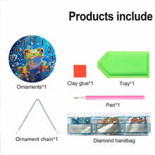 Load image into Gallery viewer, Acrylic Special Shape Animals 5D Diamond Painting Clock Art Craft for Home Decor