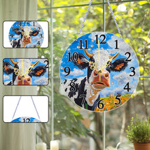 Load image into Gallery viewer, Acrylic Special Shape Animals 5D Diamond Painting Clock Art Craft for Home Decor