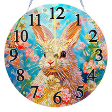 Load image into Gallery viewer, Acrylic Special Shape Animals 5D Diamond Painting Clock Art Craft for Home Decor