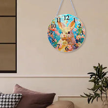 Load image into Gallery viewer, Acrylic Special Shape Animals 5D Diamond Painting Clock Art Craft for Home Decor
