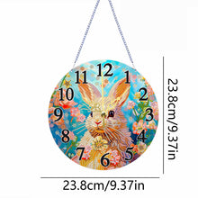 Load image into Gallery viewer, Acrylic Special Shape Animals 5D Diamond Painting Clock Art Craft for Home Decor
