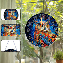 Load image into Gallery viewer, Acrylic Special Shape Animals 5D Diamond Painting Clock Art Craft for Home Decor