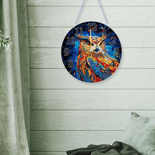 Load image into Gallery viewer, Acrylic Special Shape Animals 5D Diamond Painting Clock Art Craft for Home Decor