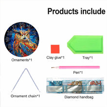Load image into Gallery viewer, Acrylic Special Shape Animals 5D Diamond Painting Clock Art Craft for Home Decor